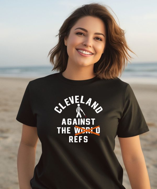 Nick Karns Cleveland Against The World Refs Shirt2