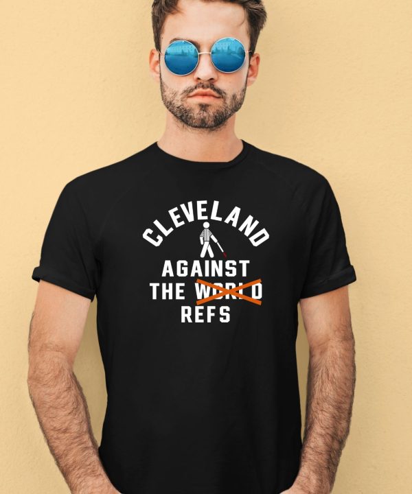 Nick Karns Cleveland Against The World Refs Shirt3