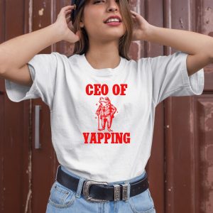 Official Ceo Of Yapping Frog T Shirt