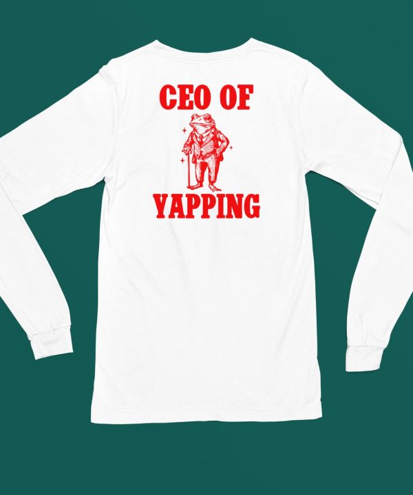 Official Ceo Of Yapping Frog T Shirt5