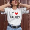 Oldjewishmen Merch I Love Big Tits Dani Luv Shirt2