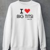 Oldjewishmen Merch I Love Big Tits Dani Luv Shirt4