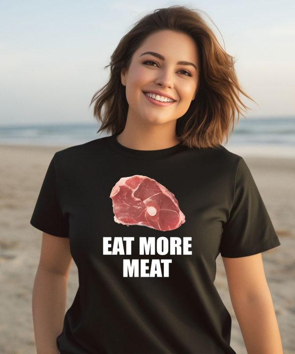 Oscar De La Hoya Wearing Eat More Meat Shirt2