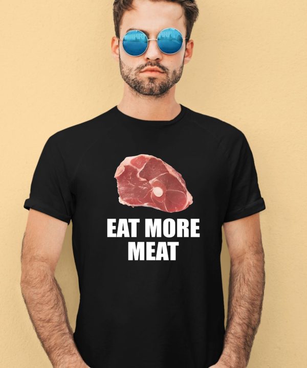 Oscar De La Hoya Wearing Eat More Meat Shirt3