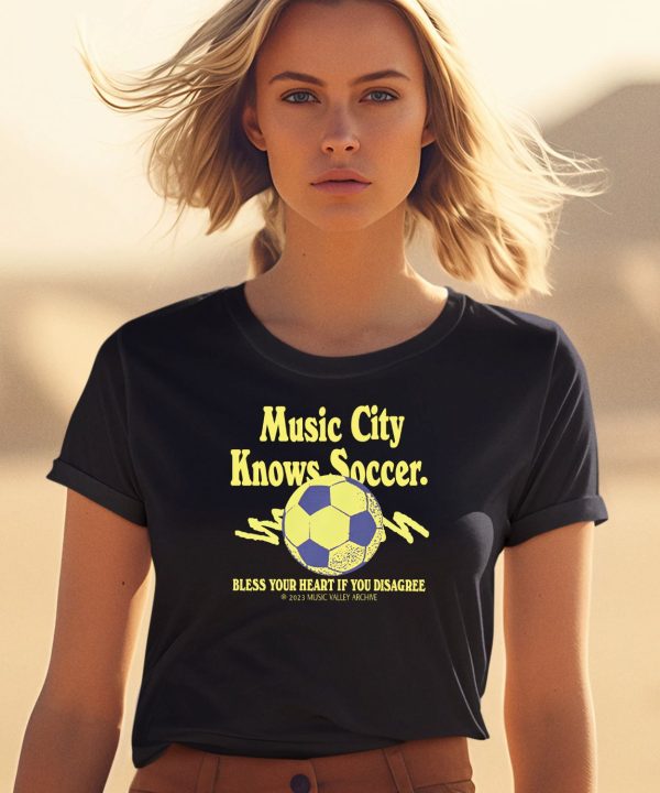 Pablo Iglesias Maurer Music City Knows Soccer Bless Your Heart If You Disagree Tee