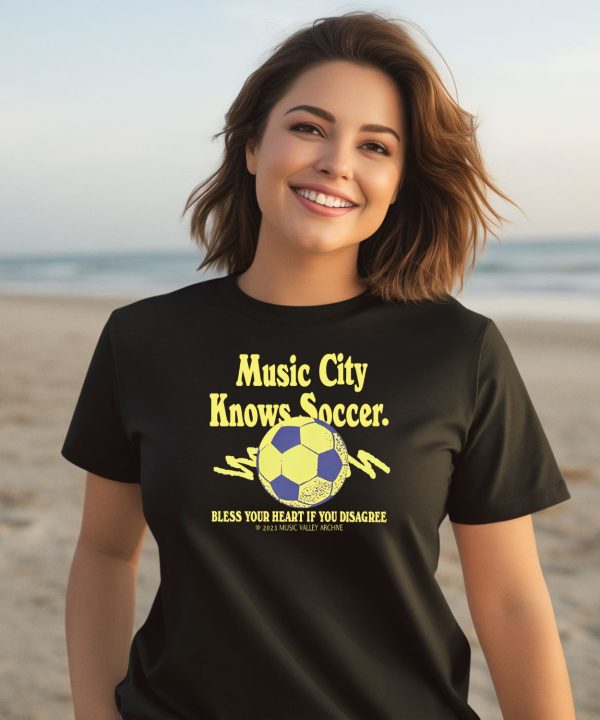 Pablo Iglesias Maurer Music City Knows Soccer Bless Your Heart If You Disagree Tee2