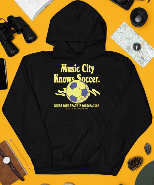 Pablo Iglesias Maurer Music City Knows Soccer Bless Your Heart If You Disagree Tee4