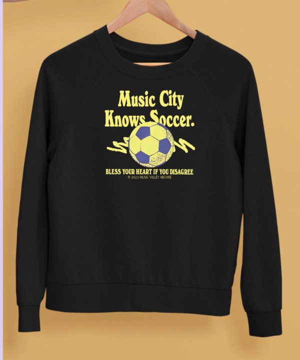 Pablo Iglesias Maurer Music City Knows Soccer Bless Your Heart If You Disagree Tee5