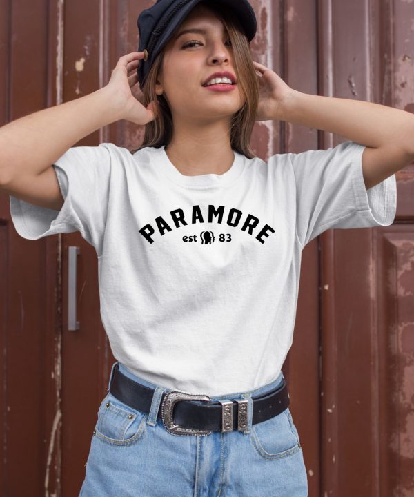 Paramore Eras Tour 2024 Paramore Est 83 Shirt2