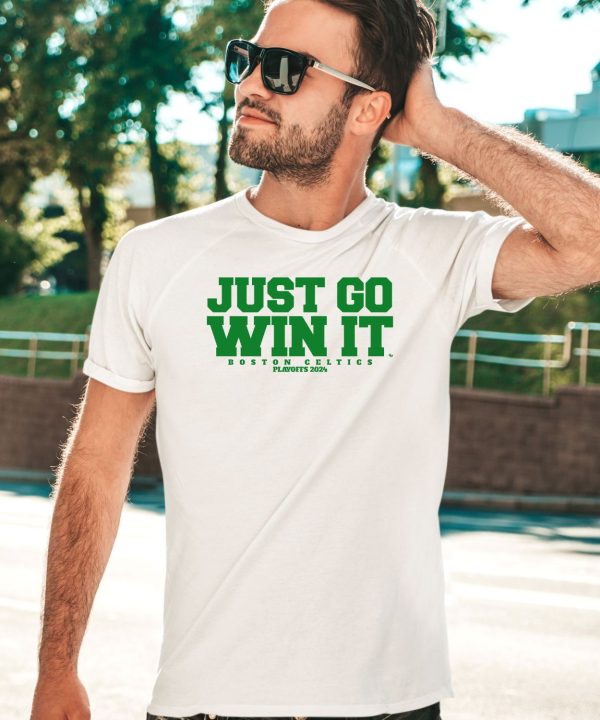 Rcollabshop Just Go Win It Slogan Tee1