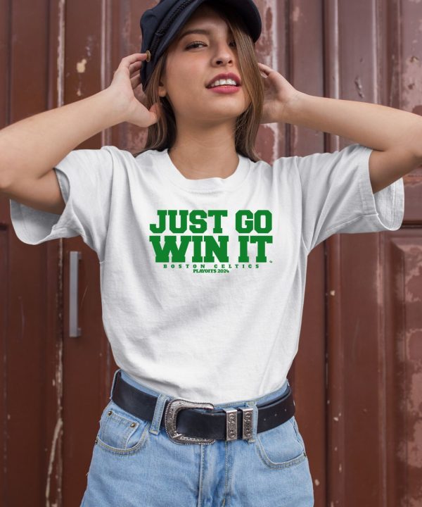 Rcollabshop Just Go Win It Slogan Tee2