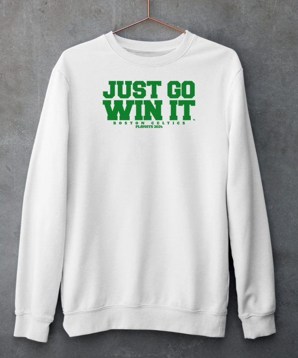 Rcollabshop Just Go Win It Slogan Tee4