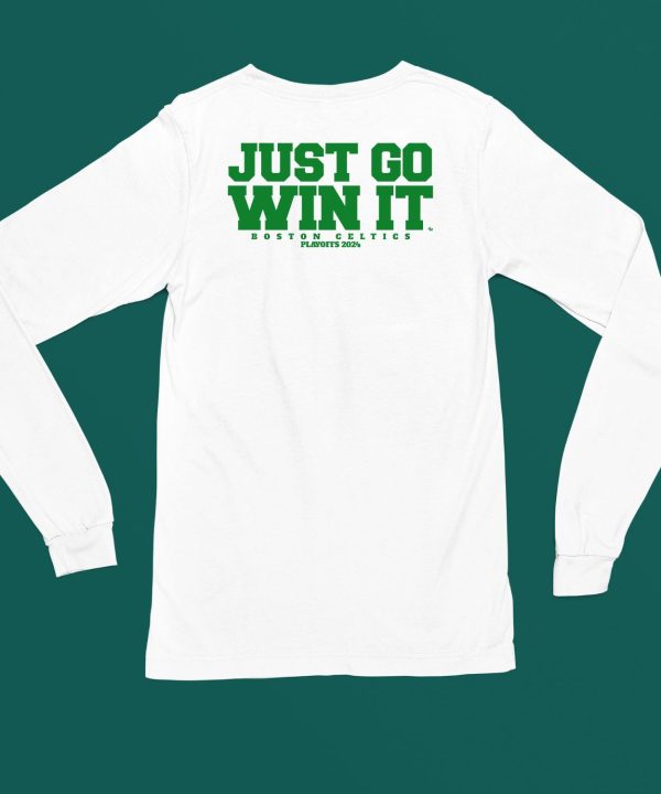 Rcollabshop Just Go Win It Slogan Tee5