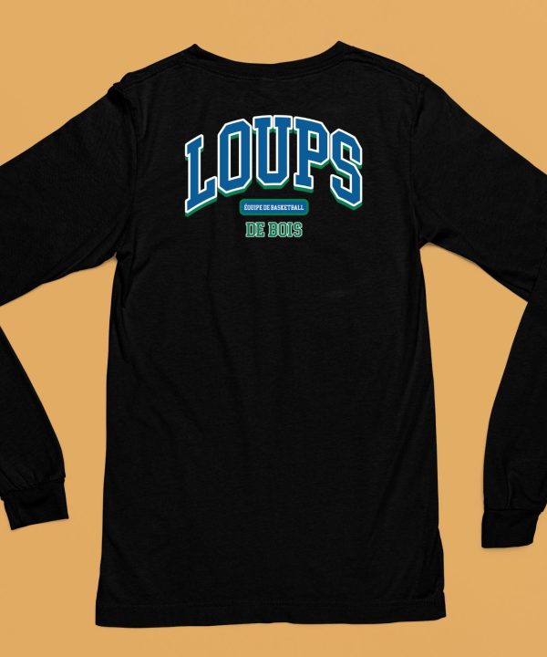 Rudy Gobert Wearing Loups Equipe De Basketball De Bois Shirt6