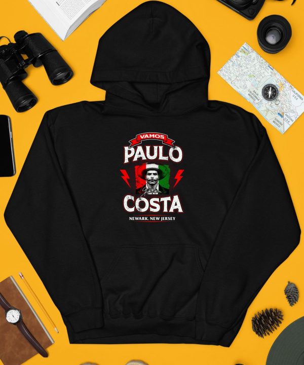 Vamos Paulo Costa Newark New Jersey Shirt4