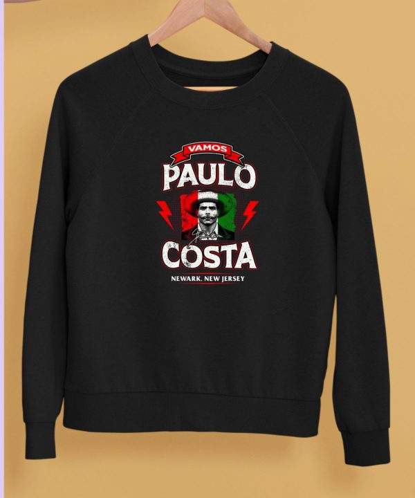 Vamos Paulo Costa Newark New Jersey Shirt5