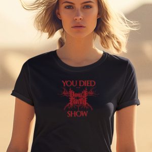 Vomit Forth You Died At The Show Shirt