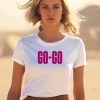 Wham Go Go With Pink Text Shirt0