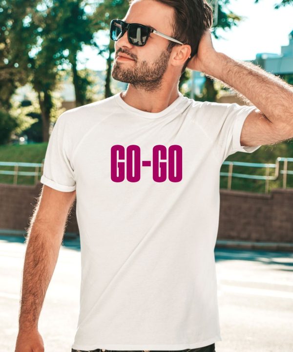 Wham Go Go With Pink Text Shirt1