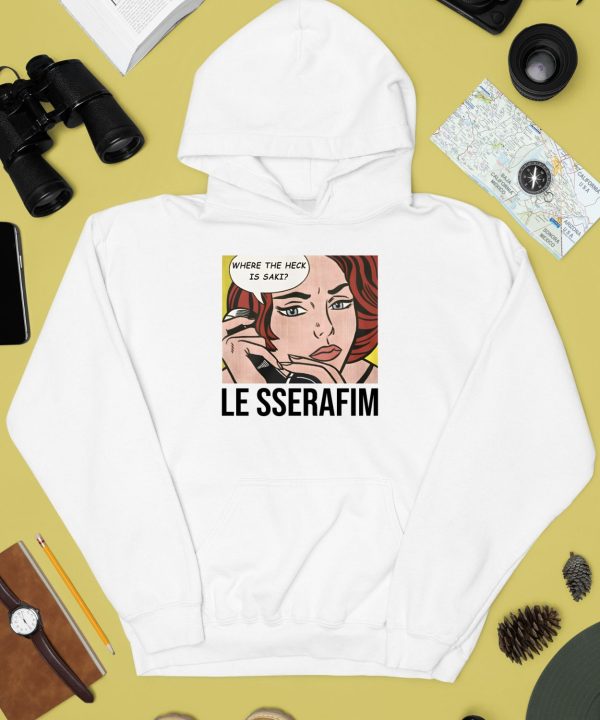 Where The Heck Is Saki Le Sserafim Shirt3