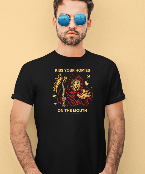 Wizard Of Barge Kiss Your Homies On The Mouth Shirt3