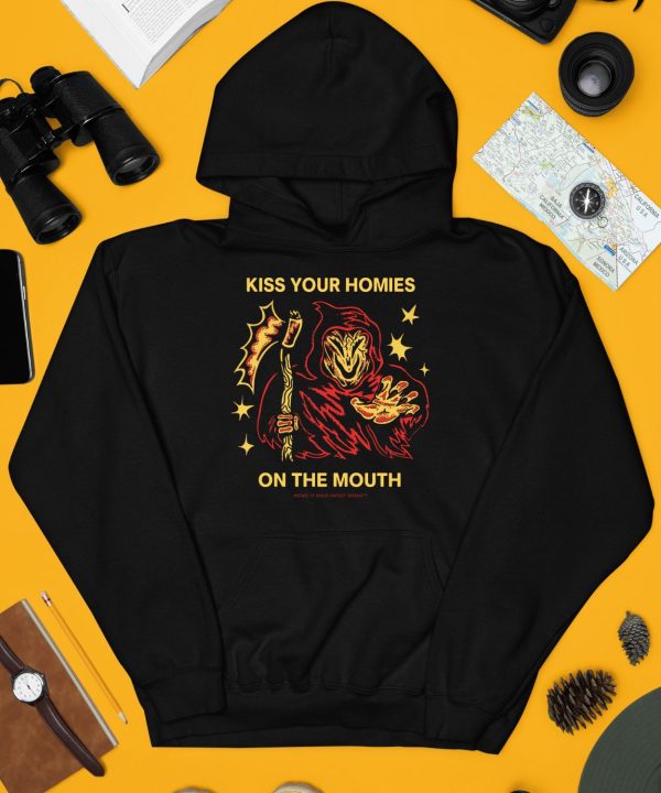 Wizard Of Barge Kiss Your Homies On The Mouth Shirt4