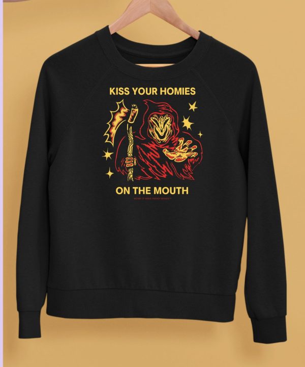 Wizard Of Barge Kiss Your Homies On The Mouth Shirt5