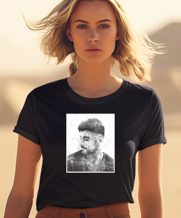 Zayn Portrait Photo Shirt1