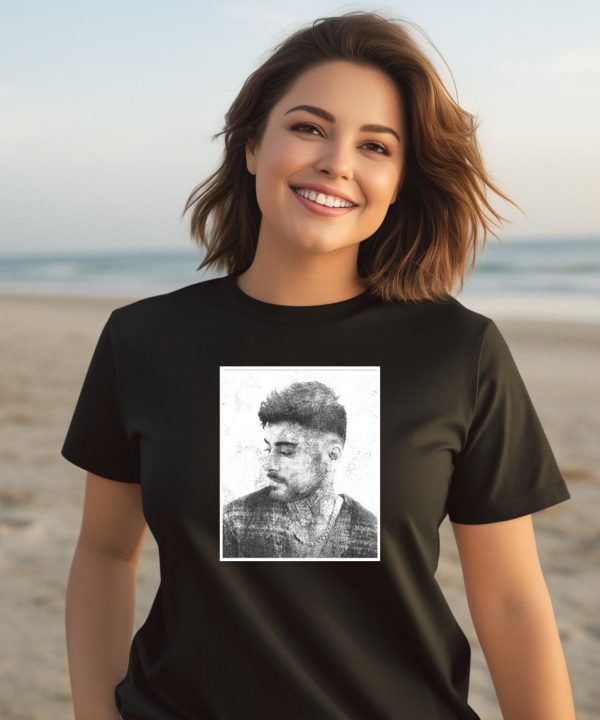 Zayn Portrait Photo Shirt2