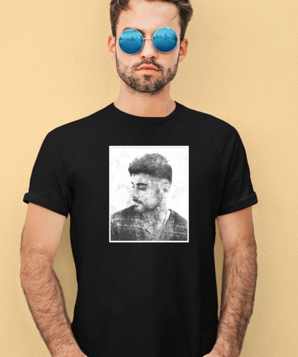 Zayn Portrait Photo Shirt3