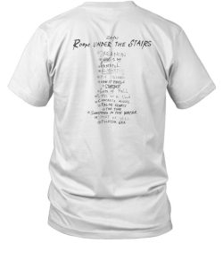 Zayn Room Under The Stairs Tracklist Shirt 1