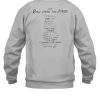 Zayn Room Under The Stairs Tracklist Shirt5 1