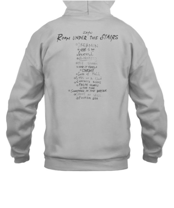 Zayn Room Under The Stairs Tracklist Shirt5 1