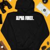 Alpha Reeyah Alpha Forex Hoodie