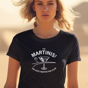 Alysha Clark Wearing The Martinis 20 The Kate Martin Fan Club Shirt
