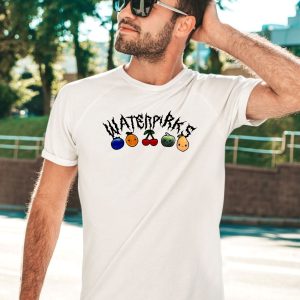 Awsten Knight Wearing Waterparks Metal Fruit Shirt