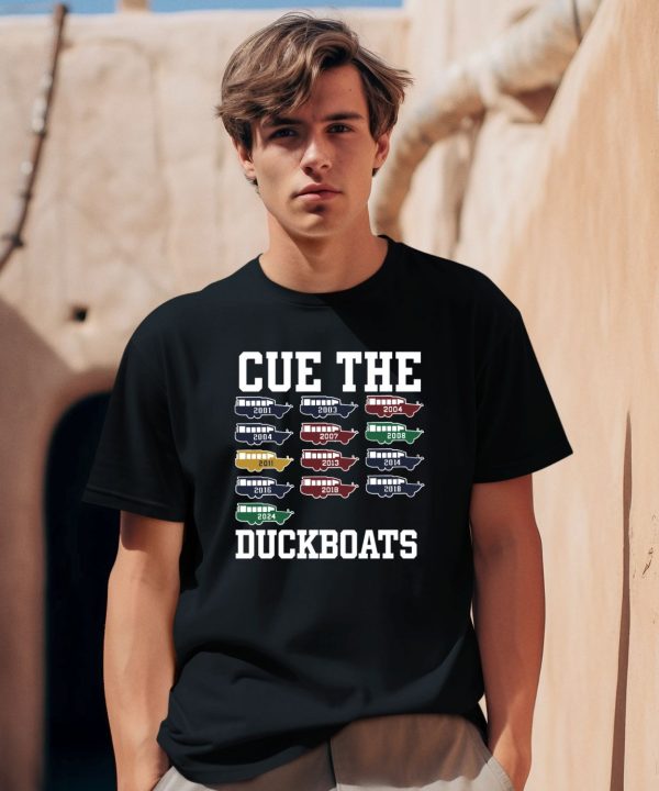 Barstoolsports Cue The Duckboats 2024 Tee