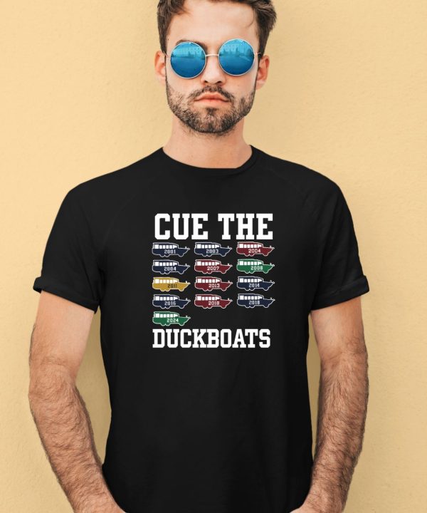 Barstoolsports Cue The Duckboats 2024 Tee3