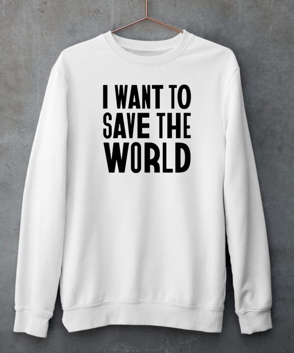 Chris Packham I Want To Save The World Shirt4