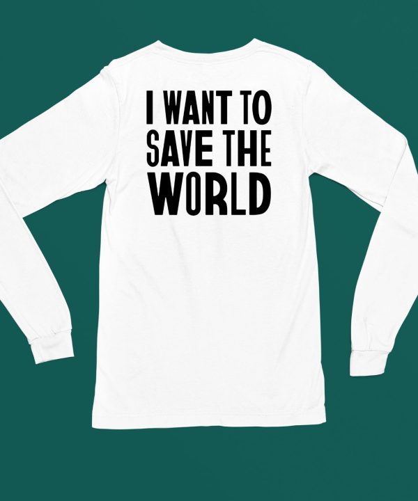 Chris Packham I Want To Save The World Shirt5