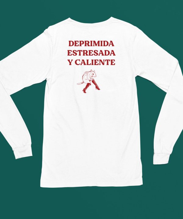 Churrosconchocolate Deprimida Estresada Y Caliente Shirt5