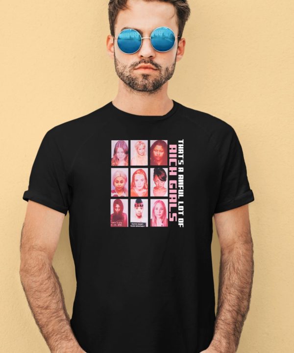 Coughsyrup Thats A Awful Lot Of Rich Girls Tee3