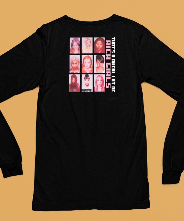 Coughsyrup Thats A Awful Lot Of Rich Girls Tee6