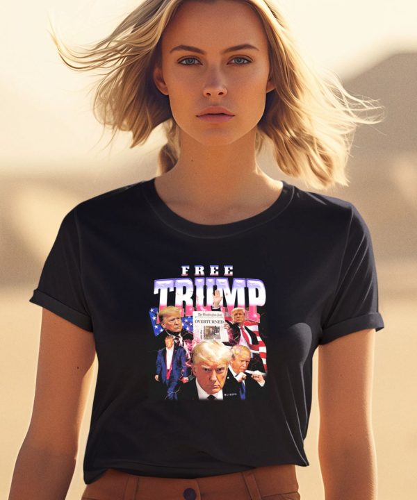 Ctespn Free Trump The Washington Post Overturned Shirt1