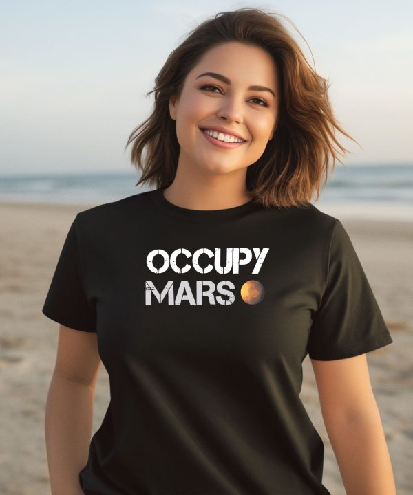 Dalton Brewer Occupy Mars T Shirt Spacex Merch2