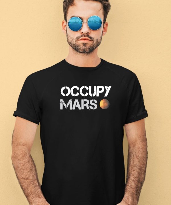 Dalton Brewer Occupy Mars T Shirt Spacex Merch3