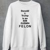 Donald J Trump Is An Ass Clown Felon Shirt4