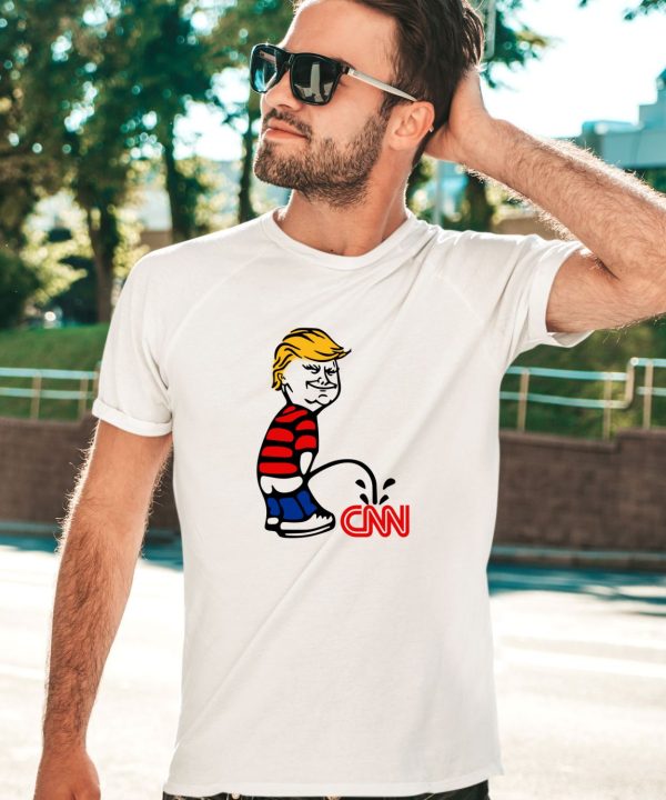 Donald Trump Piss On Cnn Fake News Shirt1