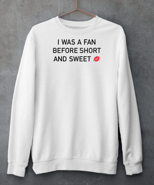 Fwdlibs I Was A Fan Before Short And Sweet Shirt4