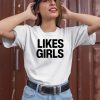 Gaylor Throwbacks Likes Girls Shirt2